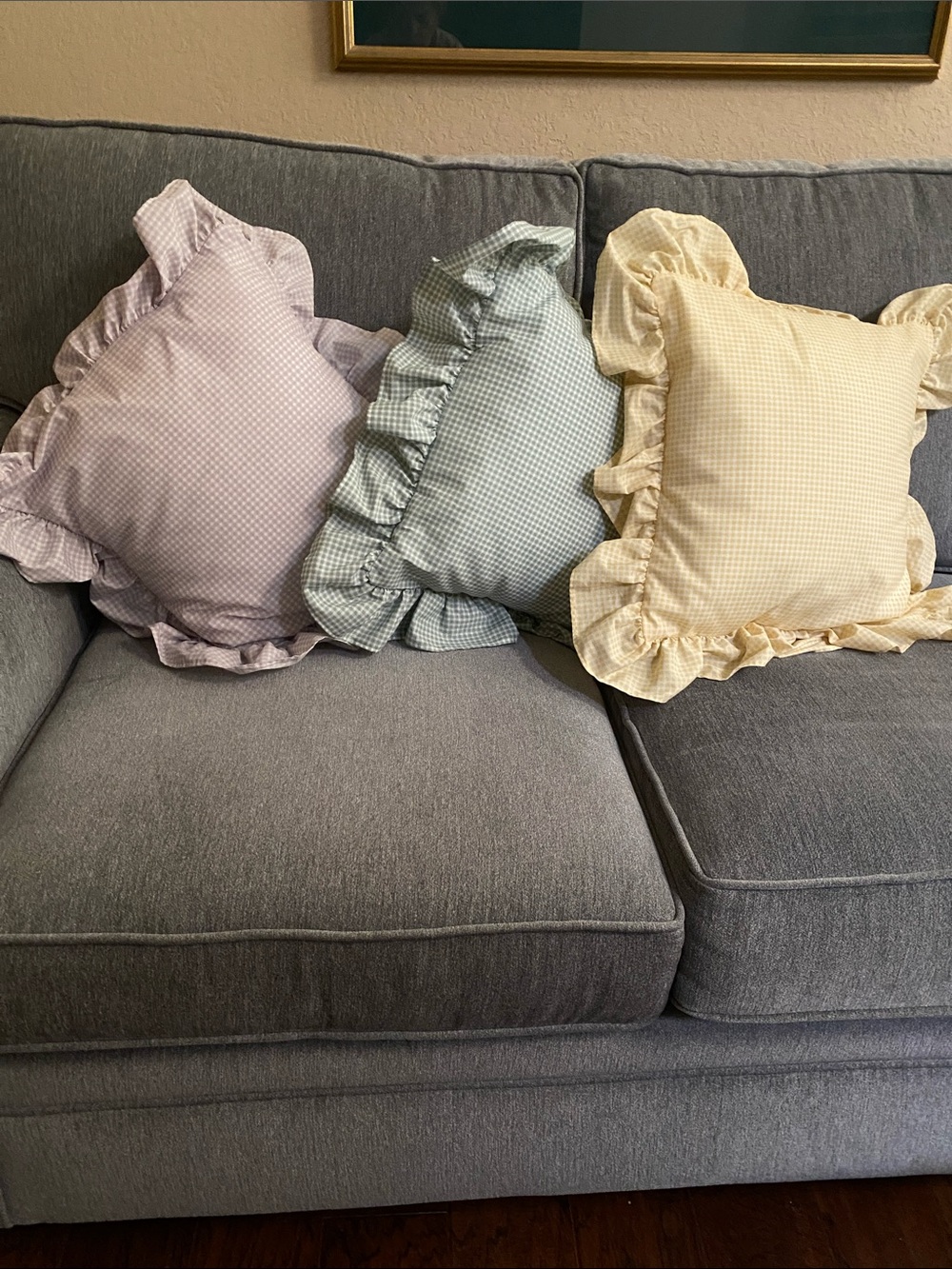 Throw pillows